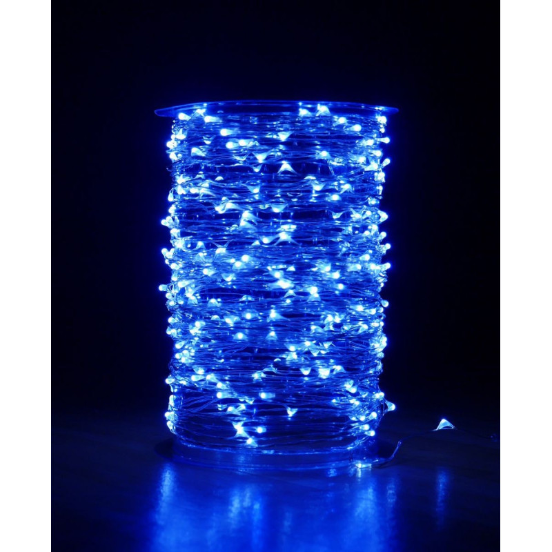 Guirlande électrique 700 LED blanc froid 10 fils Le Dépôt Bailleul