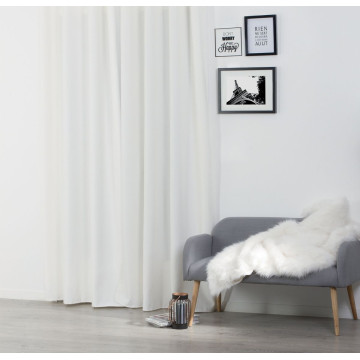 Rideau isolant dimensions 140x260cm coloris ivoire -Le Depot Bailleul.