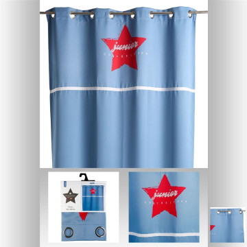 Rideau coloris bleu pour petit enfant 140 x 260cm - Le Dépôt Bailleul
