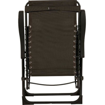 Fauteuil extérieur Hespéride Silos gris anthracite - Le Dépôt Bailleul