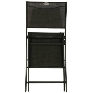 Chaise pliante Modula Hesperide anthracite/graphite -Le Dépôt Bailleul