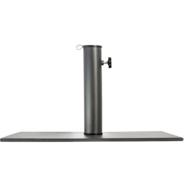Pied de parasol style plaque gris Hespéride 20 kg - Le Dépôt Bailleul