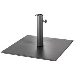 Pied de parasol style plaque gris Hespéride 20 kg - Le Dépôt Bailleul