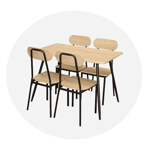 Ensemble table et chaises